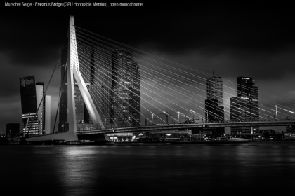 Murschel - Serge - Erasmus - Bridge - GPU - Honorable - Mention - Open - Monochrome